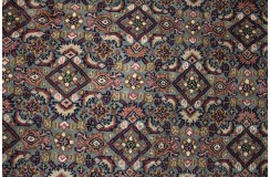 Niepowtarzalmny ręcznie tkany dywan Tabriz z Indii wełniany 200x200cm