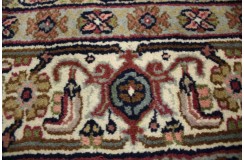 Niepowtarzalmny ręcznie tkany dywan Tabriz z Indii wełniany 200x200cm