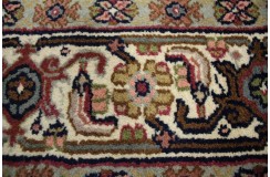 Niepowtarzalmny ręcznie tkany dywan Tabriz z Indii wełniany 200x200cm