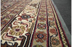Niepowtarzalmny ręcznie tkany dywan Tabriz z Indii wełniany 200x200cm