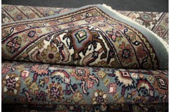 Niepowtarzalmny ręcznie tkany dywan Tabriz z Indii wełniany 200x200cm