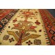 Kobierzec z Afganistanu 100% jedwab etniczny orientalny dywan ręcznie wykonany 112X170cm XX wiek cenny