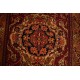 Kobierzec z Afganistanu 100% jedwab etniczny orientalny dywan ręcznie wykonany 115X154cm XX wiek cenny