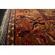 Kobierzec z Afganistanu 100% jedwab etniczny orientalny dywan ręcznie wykonany 115X154cm XX wiek cenny