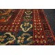 Kobierzec z Afganistanu 100% jedwab etniczny orientalny dywan ręcznie wykonany 115X184cm XX wiek cenny