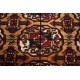 Kobierzec z Afganistanu 100% jedwab etniczny orientalny dywan ręcznie wykonany 115X161cm XX wiek cenny
