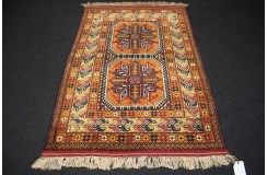 Orientalny ręcznie tkany dywan z Afganistan 100% jedwab 120x180cm
