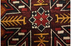 Orientalny ręcznie tkany dywan z Afganistan 100% jedwab 120x180cm