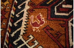 Orientalny ręcznie tkany dywan z Afganistan 100% jedwab 120x180cm