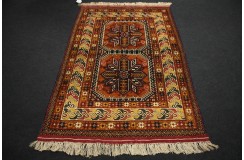 Orientalny ręcznie tkany dywan z Afganistan 100% jedwab 120x180cm