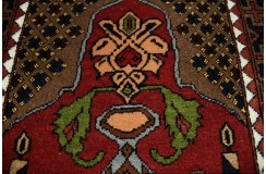 Orientalny ręcznie tkany dywan z Afganistan 100% jedwab 50x70cm