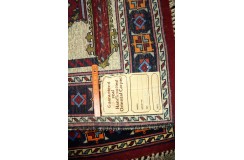 Orientalny ręcznie tkany dywan z Afganistan 100% jedwab 50x70cm