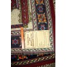 Orientalny ręcznie tkany dywan z Afganistan 100% jedwab 50x70cm