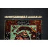 Orientalny ręcznie tkany dywan z Afganistan 100% jedwab 50x70cm obraz
