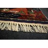 Orientalny ręcznie tkany dywan z Afganistan 100% jedwab 50x70cm obraz