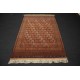 Luksusowy kobierzec z Afganistanu 100% jedwab etniczny orientalny dywan ręcznie wykonany 122x177cm XX wiek cenny