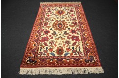 Orientalny ręcznie tkany dywan z Afganistan 100% jedwab120x180cm