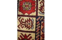 Orientalny ręcznie tkany dywan z Afganistan 100% jedwab 120x180cm