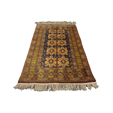 Afgan Mauri oryginalny 100% wełnian dywan z Afganistanu 108x175cm ręcznie gęsto tkany antyk 1 000 000 wiązań