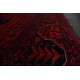 Kobierzec z Afganistanu Khan Mohammadi fein 100% wełniany monochromatyczny orientalny dywan ręcznie wykonany 100x150cm