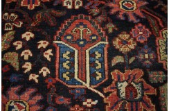 Wysokiej jakości dywan Baktjar w kwiaty 140x200cm Iran antyk 80lat