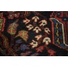Wysokiej jakości dywan Baktjar w kwiaty 140x200cm Iran antyk 80lat