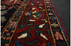 Wysokiej jakości dywan Baktjar w kwiaty 140x200cm Iran antyk 80lat