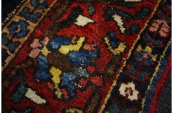 Wysokiej jakości dywan Baktjar w kwiaty 140x200cm Iran antyk 80lat