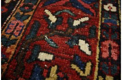 Wysokiej jakości dywan Baktjar w kwiaty 140x200cm Iran antyk 80lat