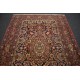 Isfahan - antyczny 80 letni kwiatowy dywan z IRANU wełniany oryginalny cenny 137x207cm cenny