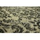 Płasko tkany dywan Pixel 160x230 krem czarny niepowtarzalny z Indii poliester bawełna vitage