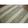 Wełna i bawełna kilim dywan z Indii 160x230cm ręcznie tkany brąz