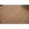 Wełna juta bawełna kilim dywan z Indii 160x230cm ręcznie tkany biały