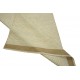 Gęsty gruby dywan kilim dwustronny 160x230 kremowo brązowy ręcznie tkany z Indii juta i bawełna