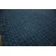 Wełniany niebieski dywan kilim dwustronny 160x230 wełna filcowana z Indii ręcznie tkany