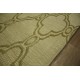 Płasko tkany dywan Vintage 160x230 beżowy niepowtarzalny z Indii poliester bawełna