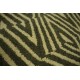 100% wełniany beżowo-brązowy designerski dywan nowoczesny z Indii gruby 155x245cm