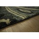 100% wełna szary dywan do salonu nowoczesny design gruby 160x230cm Indie jakość