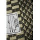 Piękny ręcznie wykonany płasko tkany kilim dywan wełniany z Indii 160x230cm beż szary dwustronny