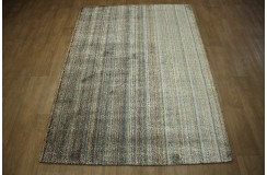 100% wiskoza dywan z Indii 160x230 ręcznie tkany deseń gruby