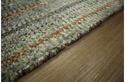 100% wiskoza dywan z Indii 160x230 ręcznie tkany deseń gruby