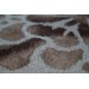100% wełniany piękny nowoczesny dywan gruby w wzory vintage cieniowane beż brąz 160x230cm