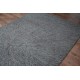 100% wełna szary dywan do salonu nowoczesny z Indii gruby 170x230cm wełna filcowana
