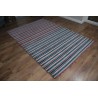 Wełna 100% dywan 160x230 ręcznie tkany w pasy INDIE
