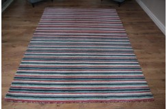 Wełna 100% dywan 160x230 ręcznie tkany w pasy INDIE