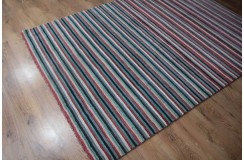 Wełna 100% dywan 160x230 ręcznie tkany w pasy INDIE