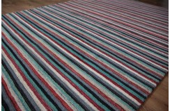 Wełna 100% dywan 160x230 ręcznie tkany w pasy INDIE