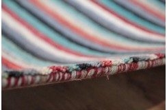 Wełna 100% dywan 160x230 ręcznie tkany w pasy INDIE