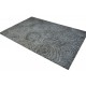 100% wełna owcza dywan do salonu nowoczesny z Indii gruby cieniowane koła 160x230cm