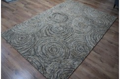100%wełna owcza dywan 160x230 ręcznie tkany stonowany INDIE cieniowany